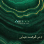 در گوشه‌ی تنهایی…